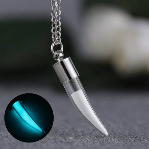 Glass Bottle Pendant